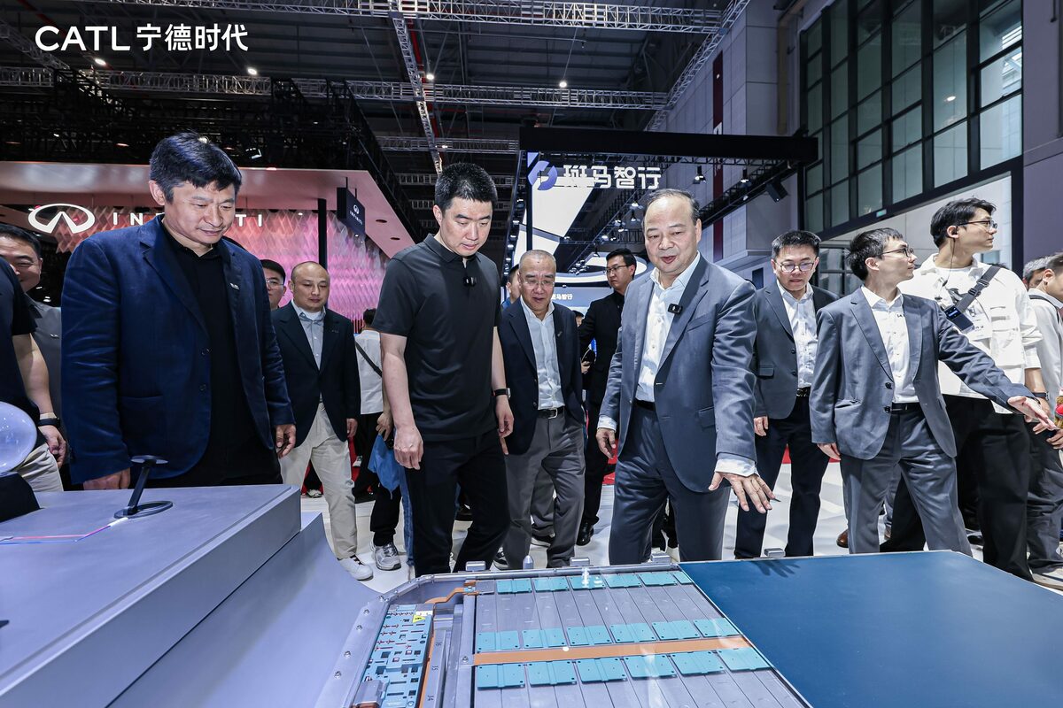 寧德時代的鋰電池產品。 圖:翻攝自百度 