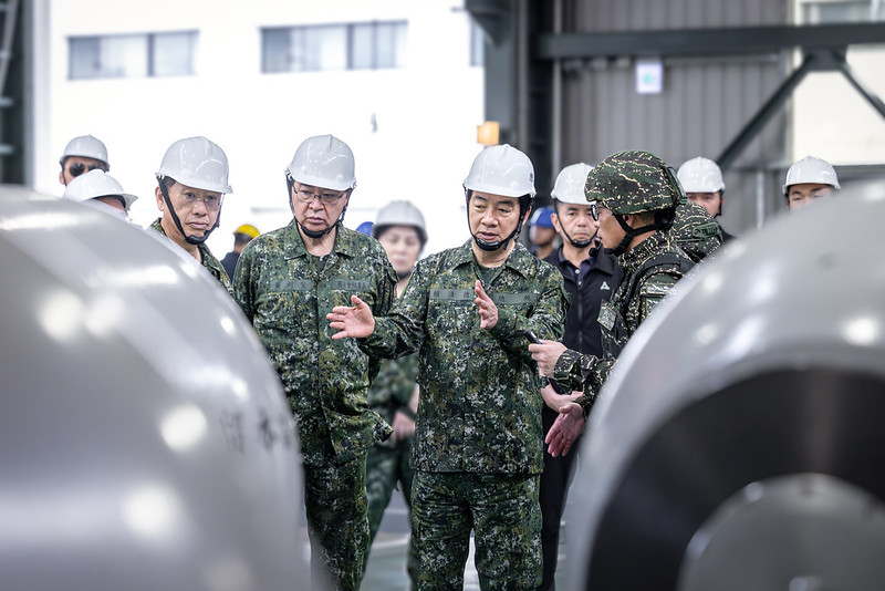 賴清德表示，身為總統與三軍統帥，有責任守護國家與人民安全。 圖：總統府提供 