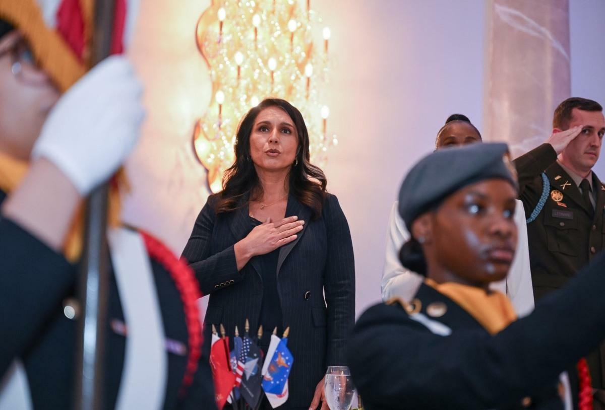  美國國家情報總監加巴德（Tulsi Gabbard）宣布辭職。 圖:翻攝自 Tulsi Gabbard X (資料照) 