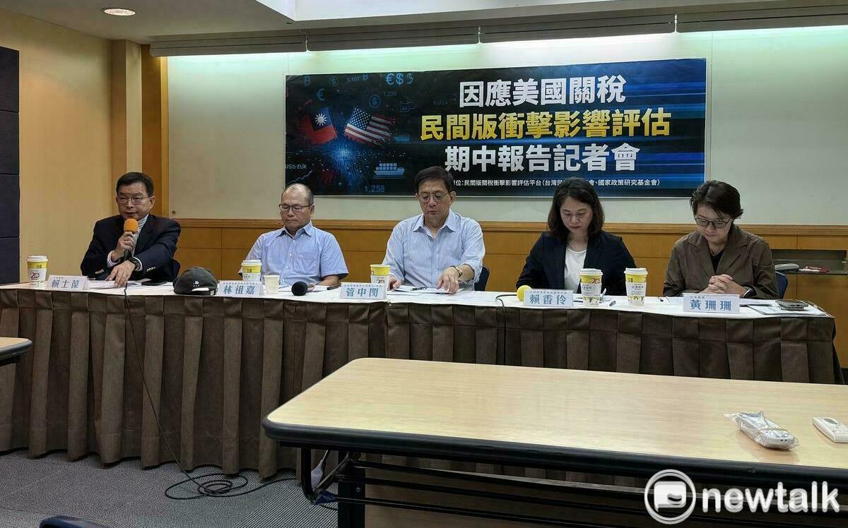 藍白曝衝擊影響評估 關稅逾20%恐3成中小企業營收重挫