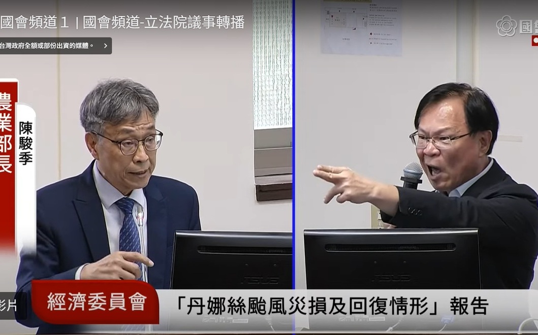 轟農業部長造謠救災錢不夠 張啟楷激動嗆賭「辭立委」