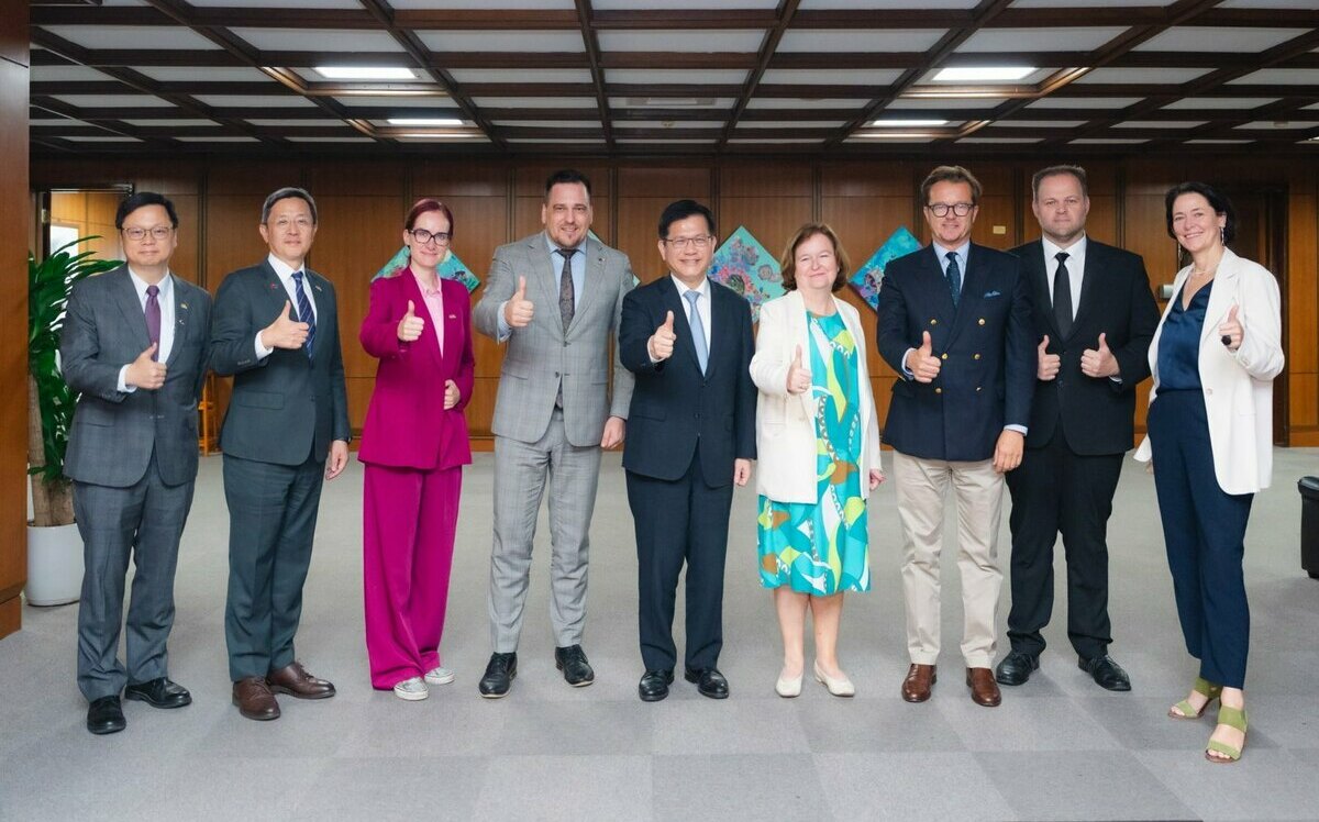 接見「歐洲民主之盾」 林佳龍：台歐應就強化民主韌性建立合作