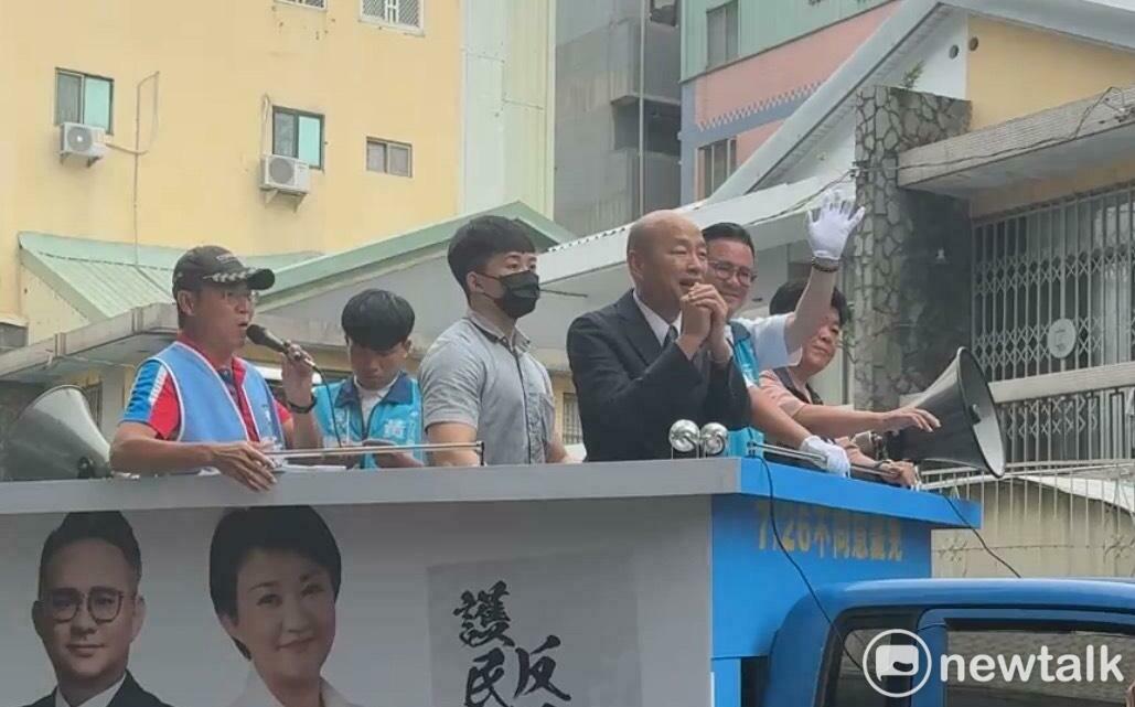 （影）守住黃健豪就是守住民主！韓國瑜江啟臣齊上陣 力阻罷免風暴席捲台中
