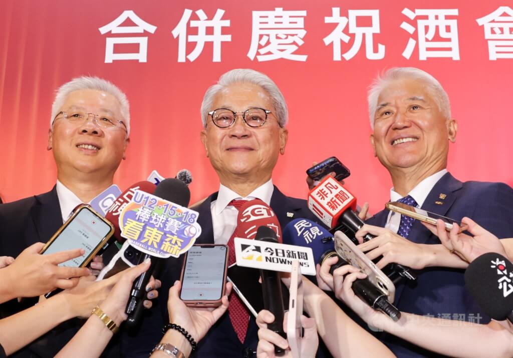 台新新光合併　吳東亮：努力做好業績、成為第3大金控