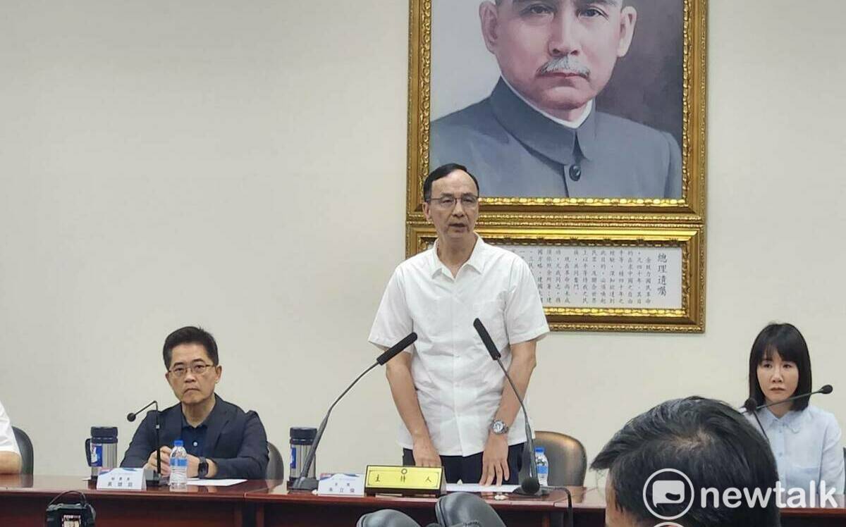 再表態交棒黨主席 朱立倫：823是我放心交棒的重要一戰