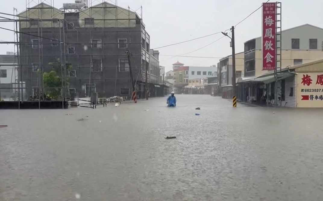 台南時雨量破百有多危險？氣象署圖解：許多人一輩子也遇不到