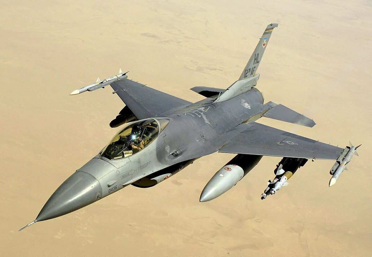 F-16 戰機。(示意圖) 圖：翻攝自 維基百科 