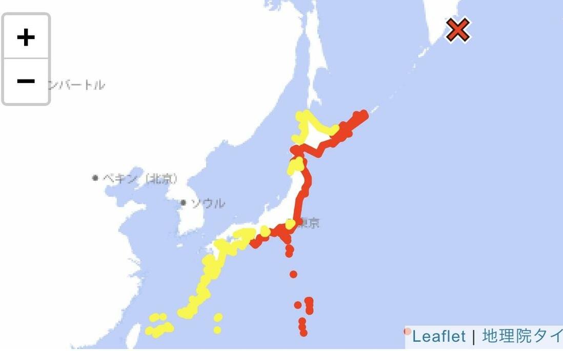 俄羅斯堪察加半島近海8.7強震！日本發布海嘯警報 氣象署示警海嘯影響時間