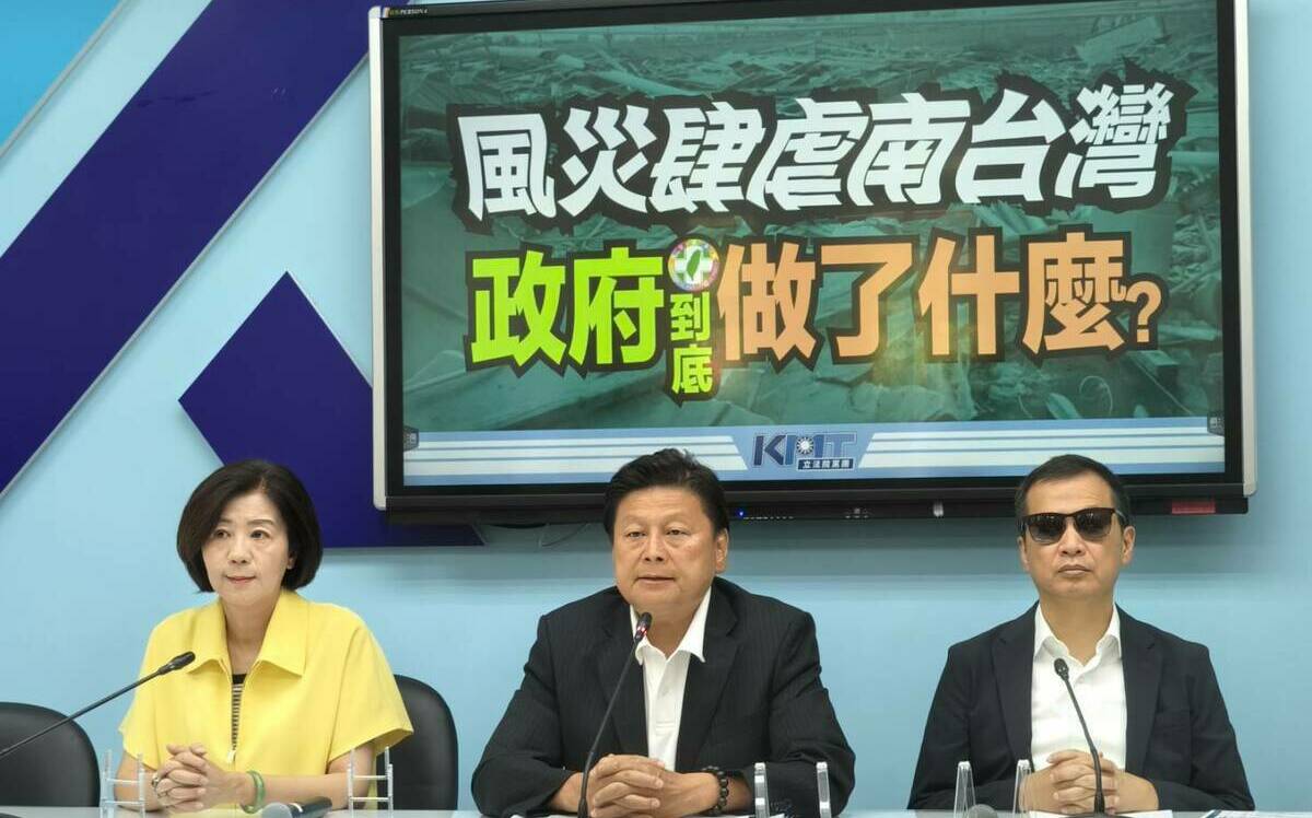 嘆災民快變成難民   傅崐萁轟政院失能　