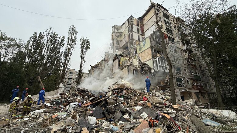  烏克蘭首都基輔再度成為俄羅斯空襲目標，造成至少6人死亡、52人受傷，其中包括一名年僅6歲的男童。 圖:翻攝自X帳號@VeselijSoldat 