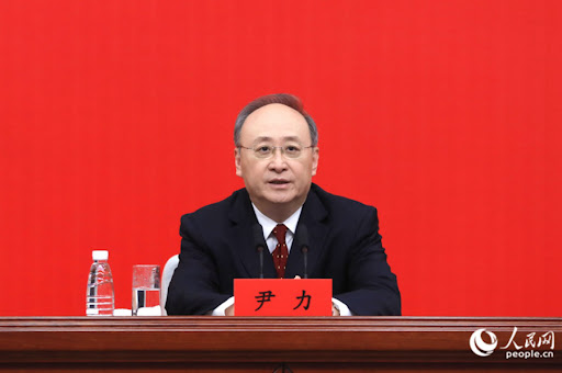  北京市委書記尹力。 圖：翻攝自 人民網 
