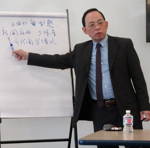  香港的流亡異議人士何良懋。 圖 : 翻攝自臉書 