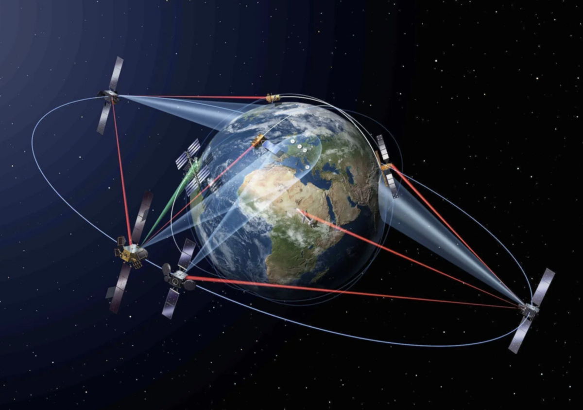  美國GPS衛星系統也有其盲區。 圖：擷取自《騰訊網》 
