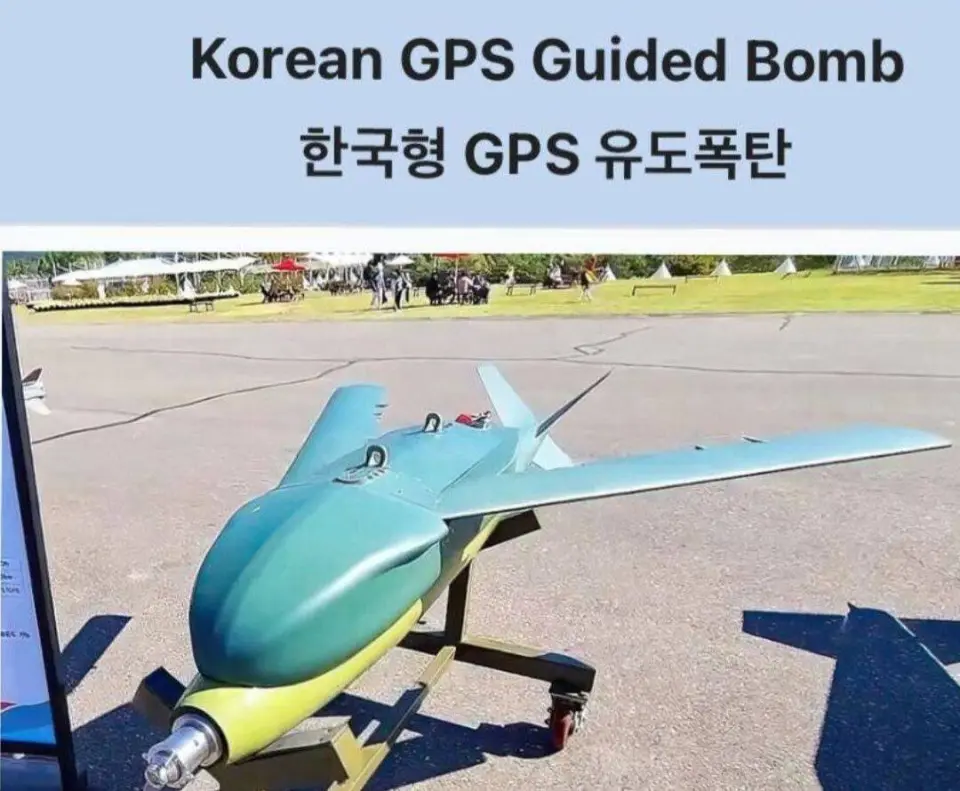  韓國GPS滑翔制導炸彈。 圖：翻攝自 騰訊網 