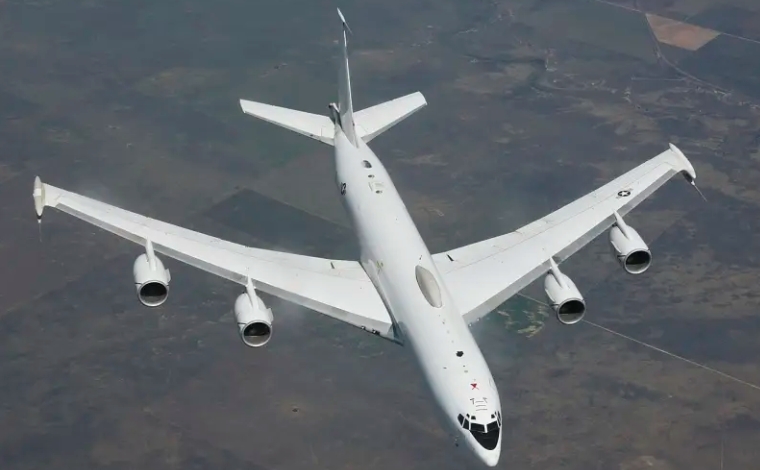  美軍E-6B 「水星」預警機。 圖 : 翻攝自軍事評論 