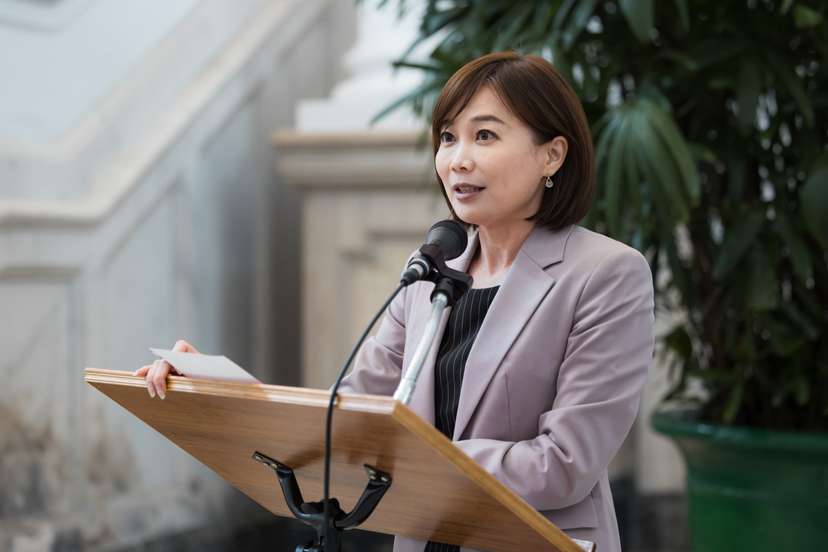  總統府發言人郭雅慧表示，儘管日前曾因「無端的外力因素」導致行程一度暫緩，但仍影響不了台灣走向世界的意志。（資料照片） 圖：總統府提供 