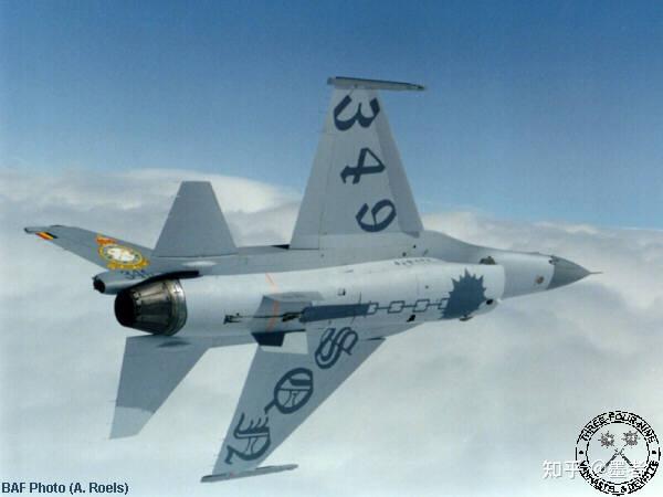 比利時空軍的 F-16A Block 5 戰機。圖：翻攝自知乎