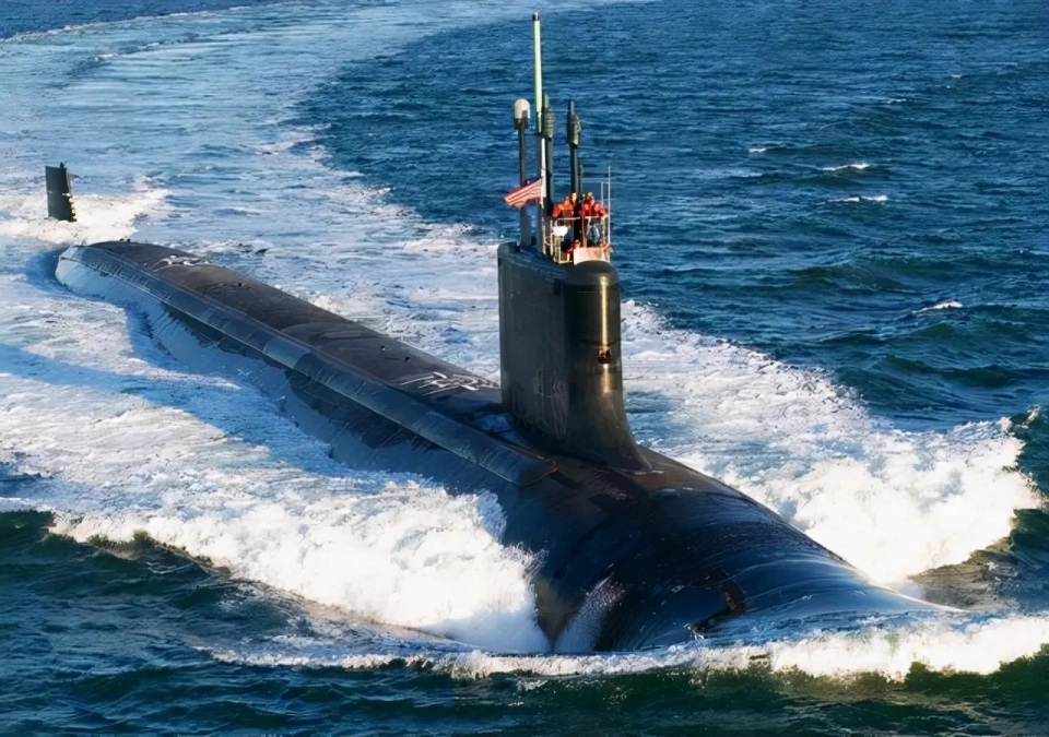  維吉尼亞級（Virginia-class）核動力攻擊潛艇。 圖：翻攝自 騰訊新聞 