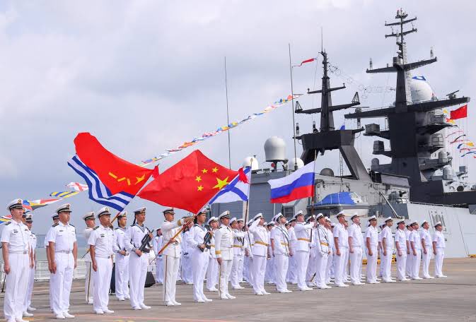 近年來中俄軍事合作持續升溫。 圖:翻攝自X帳號@thePulseGlobal