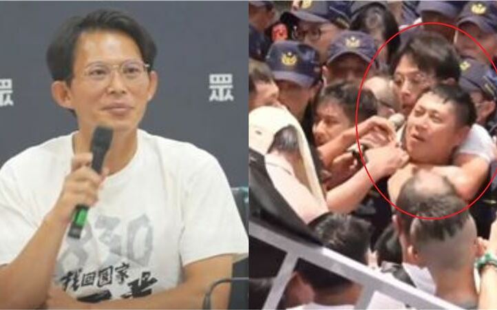 民眾黨走讀傷8警還想告員警 黃國昌喊「推翻暴政」：賴皇放馬過來