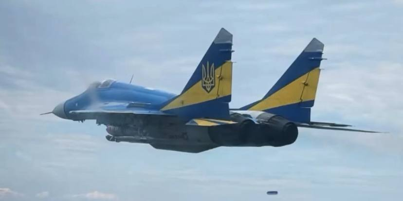  Mig-29 戰鬥機。 圖：翻攝自 X 