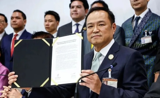  泰自豪黨黨主席阿努廷將成為第 32 任泰國總理。 圖：翻攝自 騰訊網 新民晚報 