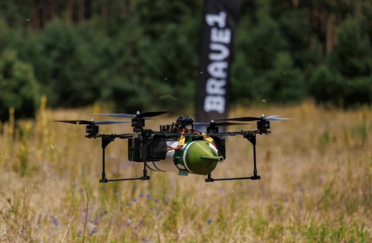 烏軍在戰場上使用的FPV 無人機。 圖：翻攝自 零度 military 