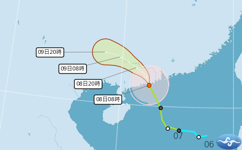 輕颱「塔巴」外圍水氣影響全台有雨！專家揭放晴時間