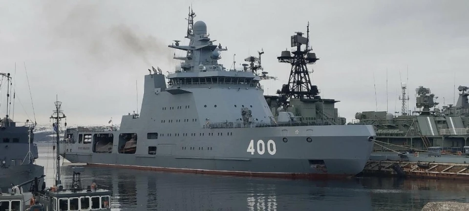  「伊萬·帕帕寧」號巡邏艦。 圖：翻攝自 騰訊網 
