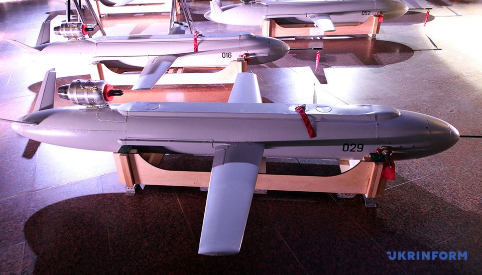  「地獄」（Peklo）無人機飛彈系統（drone-missile system）。 圖：擷取自 Julian Röpcke 的 X 