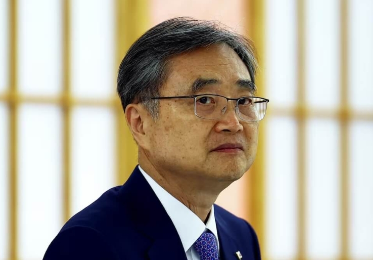  韓國外交部長趙顯。 圖 : 達志影像/路透社 