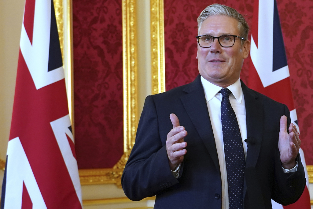  英國首相基爾．斯塔默（Sir Keir Rodney Starmer）預計於21日下午宣布英國正式承認巴勒斯坦國。 圖：達志影像／美聯社 