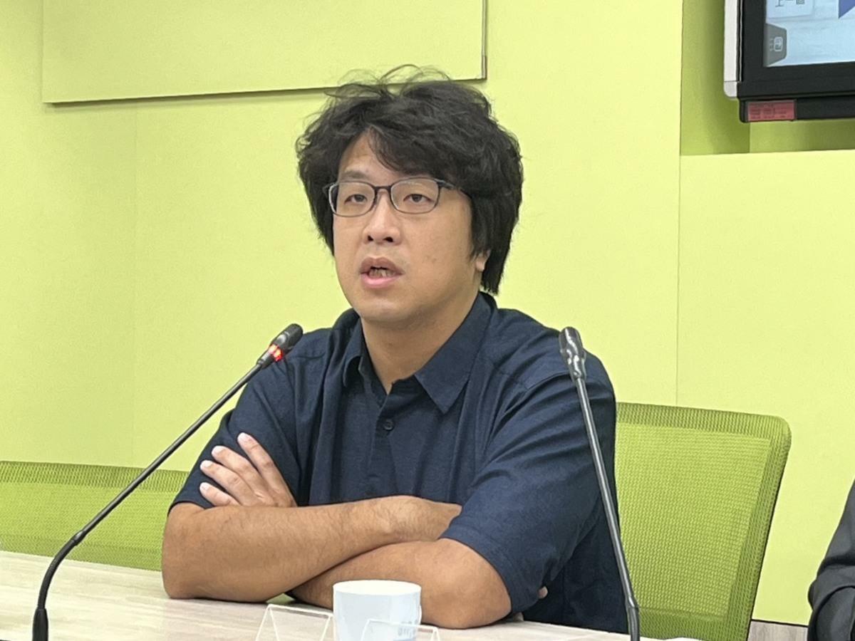  民進黨立委沈伯洋。 圖：金大鈞／攝 