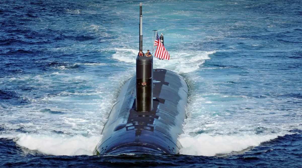 美國總統川普宣稱美國的核潛艦技術「遙遙領先」，比中國、俄羅斯至少領先 25 年，並爆料美軍潛艦「常年逼近敵國海岸，從未被發現」。 圖 : 翻攝自搜狐網 