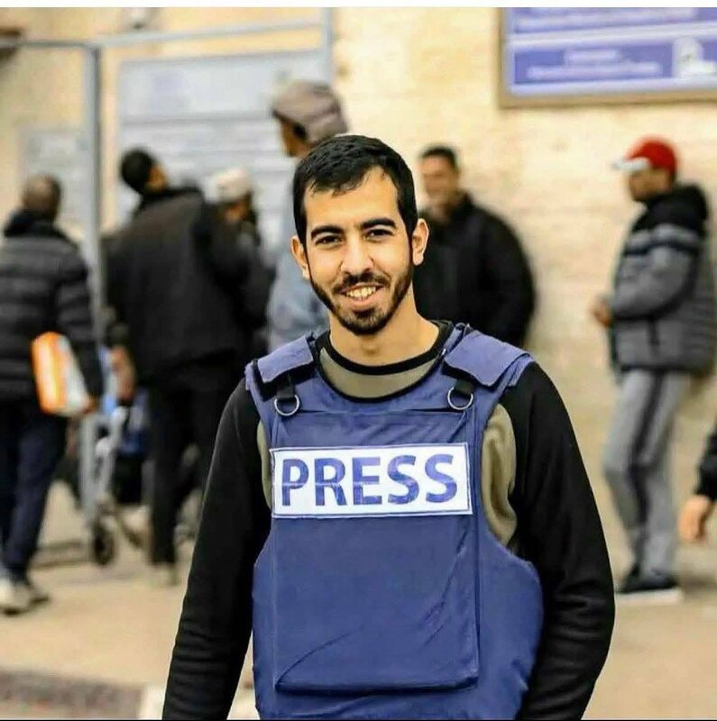  該事件中另有一名巴勒斯坦記者薩利赫．賈弗拉維（Saleh Al-Jaafrawi）被殺。圖：翻攝自 X《sarah》