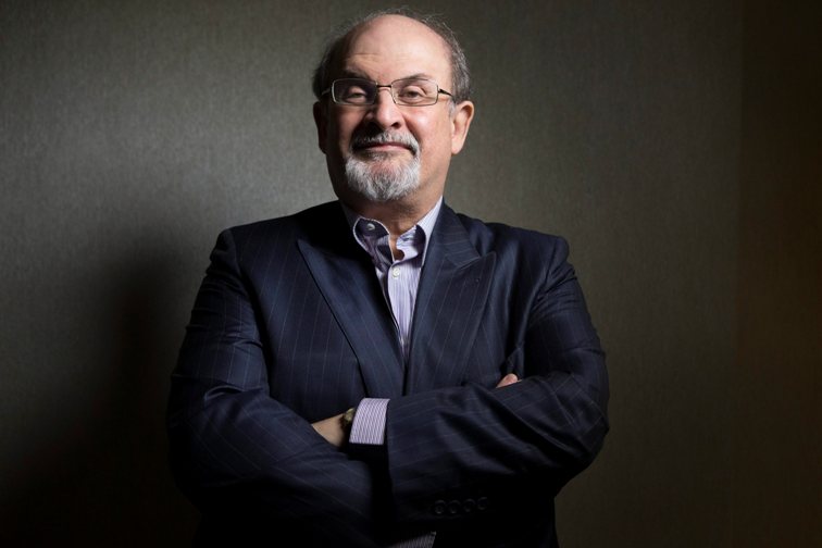 印度裔英國作家魯西迪（Salman Rushdie）。   圖：達志影像／美聯社（資料照）